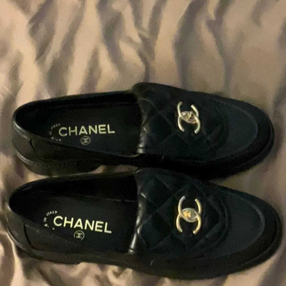 CHANEL Black loafers 38 - Picture 3 of 12